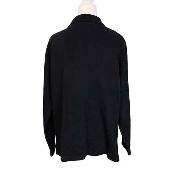 Vintage Christmas Sweater 3D Size Large Stockings Bows Grandma Ugly Beaded - Picture 6 of 10